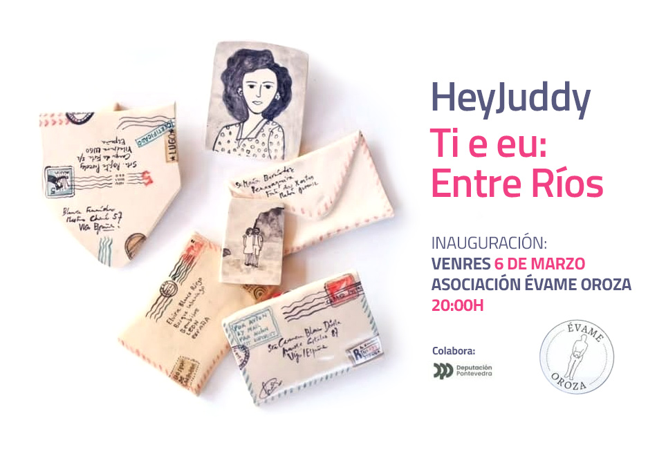 Figura cerámica de un ratón con un jersey rojo sosteniendo una carta con un corazon